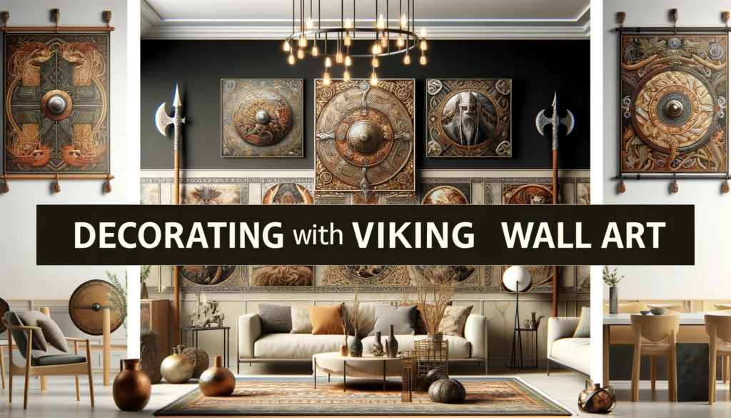 decorating with viking wall art