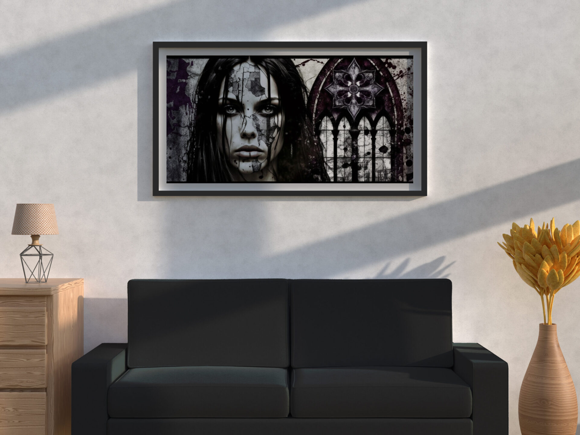 Gothic Wall Art Queen of the Damned