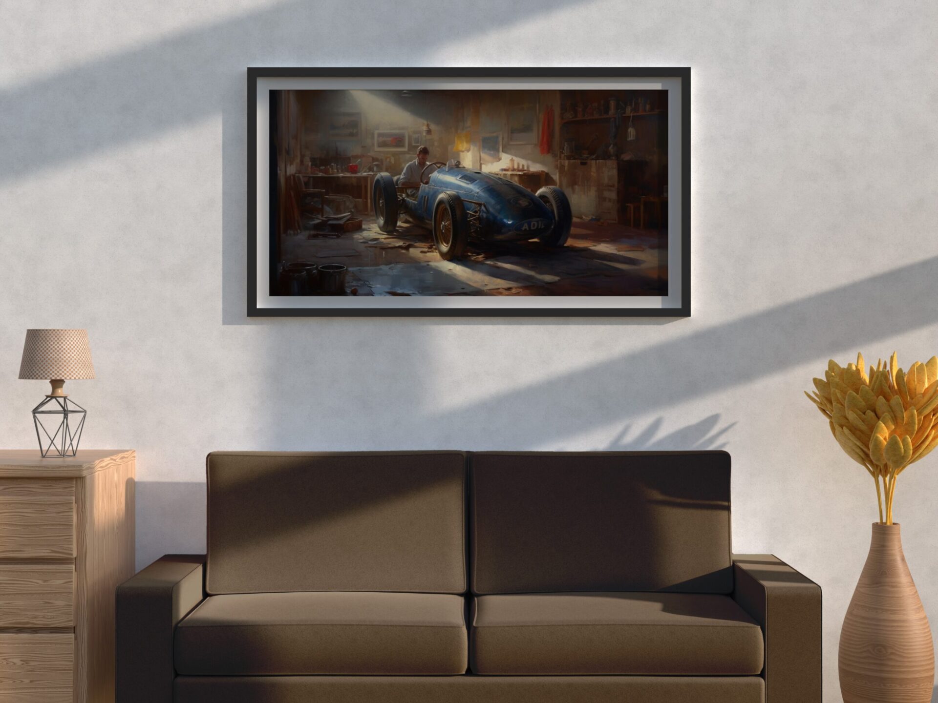 F1 wall art The Vintage One