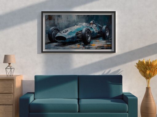 F1 wall art Azure Ace