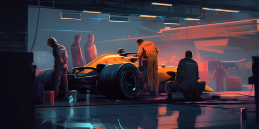 F1 wall art – The Symphony of Speed
