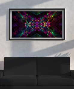 Trippy Wall art Enigmatic Illusions