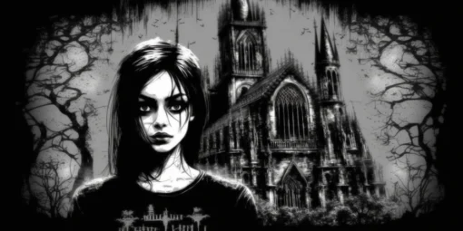 Gothic Wall Art Banshee's Wail