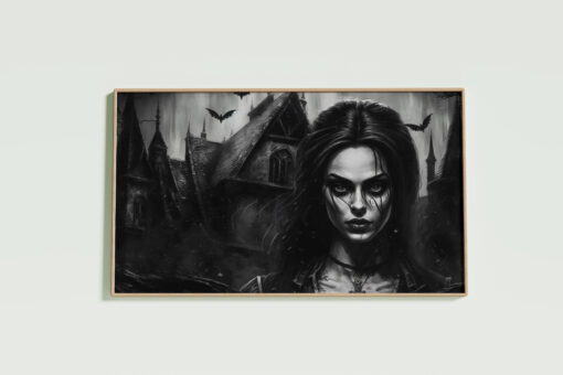 Gothic Wall Art Lady of the Thorns