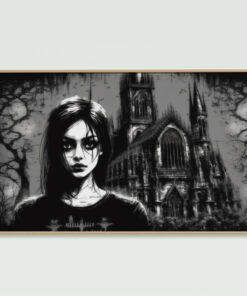 Gothic Wall Art Banshee's Wail