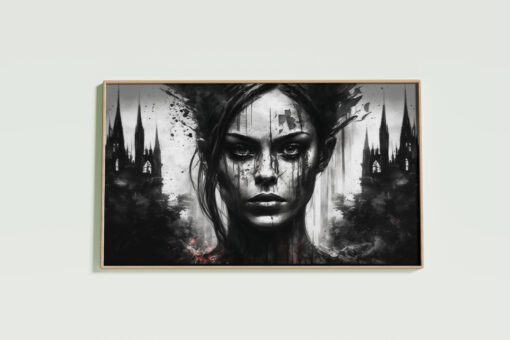Gothic Wall Art Queen of the Damned Souls