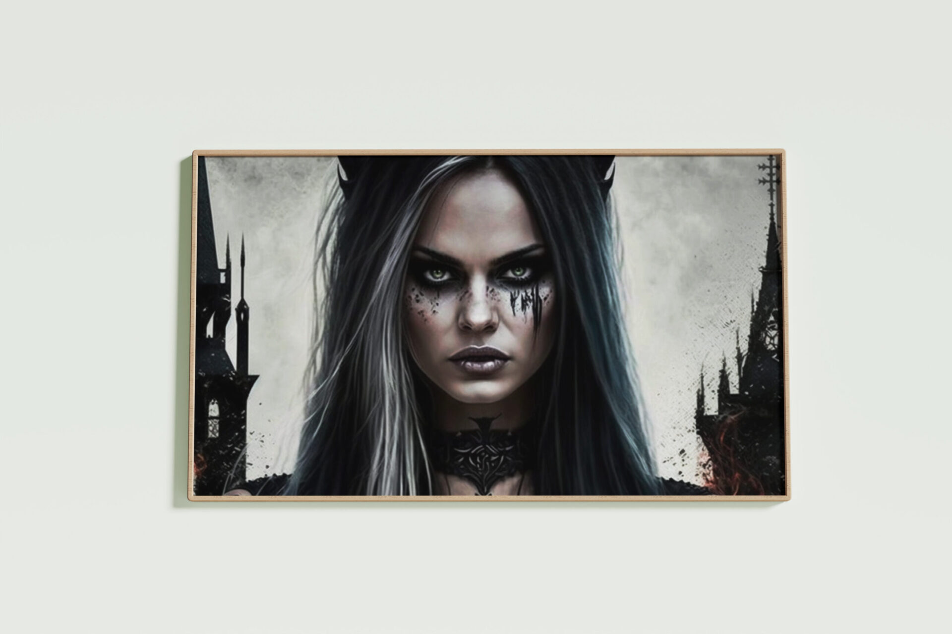 Gothic Wall Art Victorian Ghost