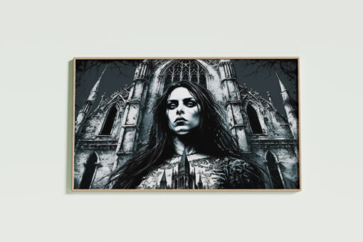 Gothic Wall Art Enigma of the Night
