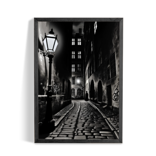 Gothic Wall Art The Shrouded Passage