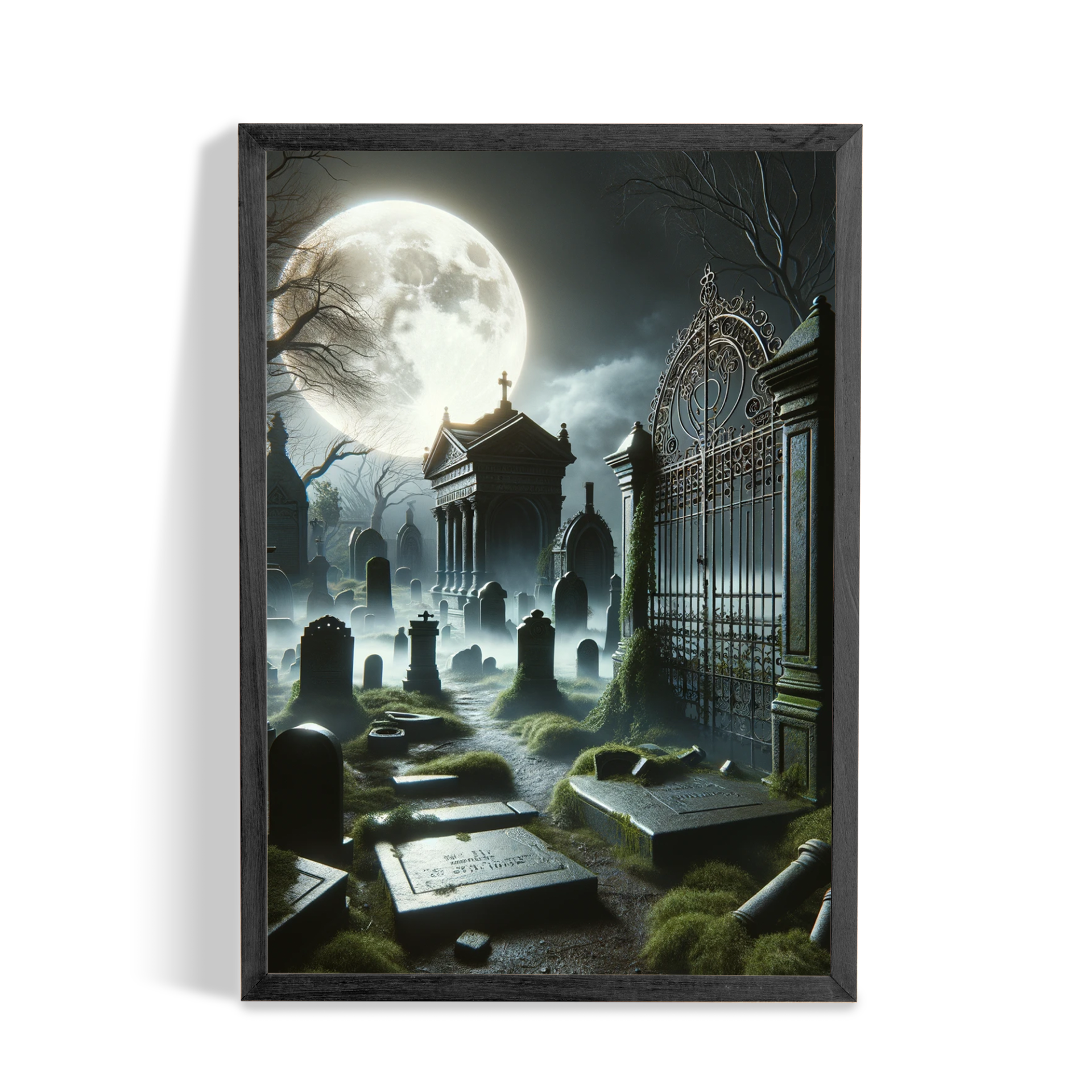 Gothic Wall Art The Crypts of Forgotten Souls