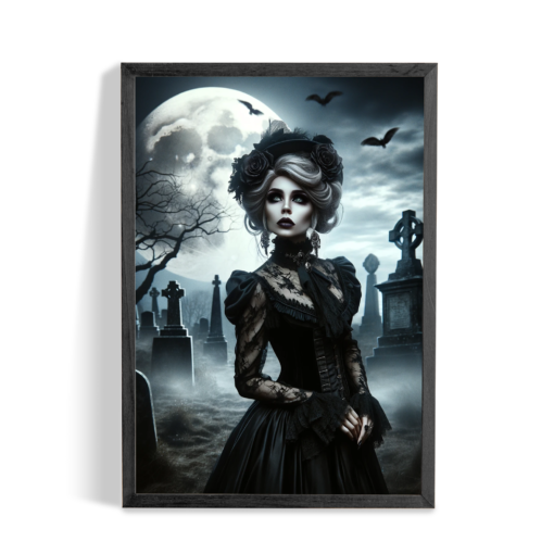 Gothic Wall Art Seraphina Shadowveil