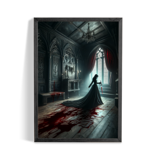 Gothic wall art Lilith the Queen of the Night