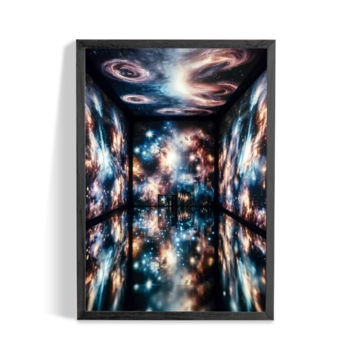 Trippy Wall Art Astral Projection Room